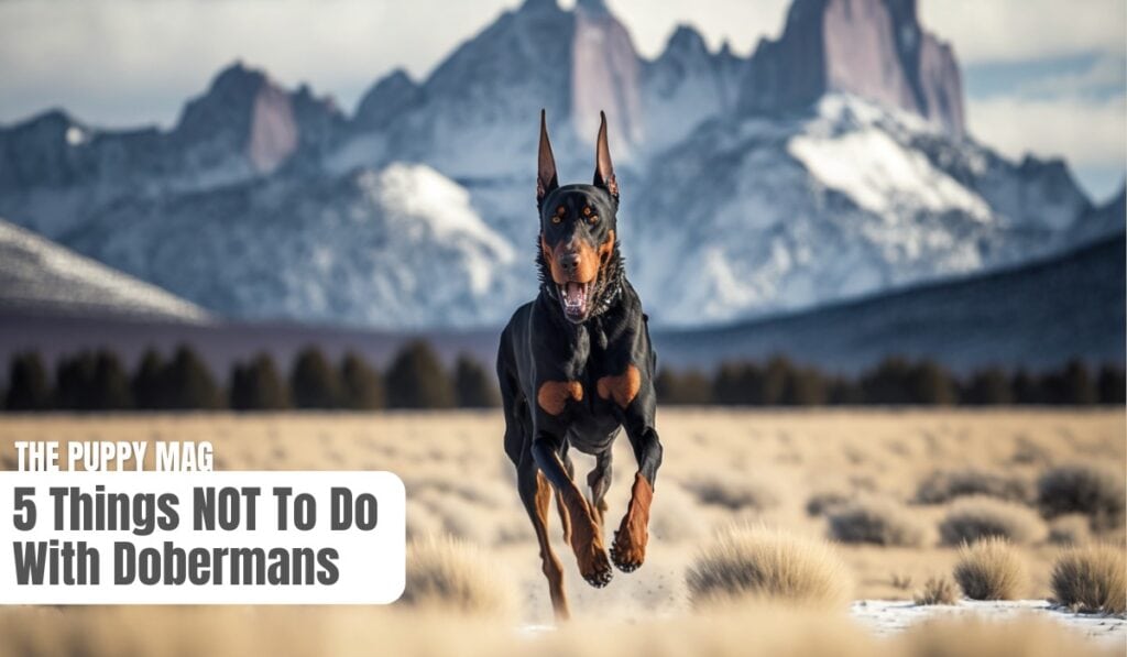 not to do with doberman